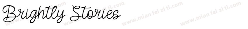 Brightly Stories字体转换